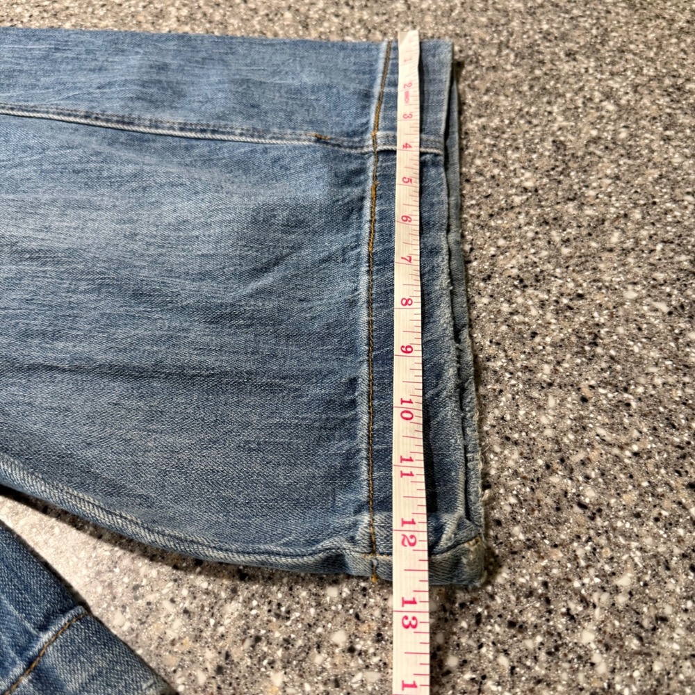 Pilcro and the Letterpress Wide Leg Jeans Size 30 Medium Wash Distressed - Picture 11 of 12